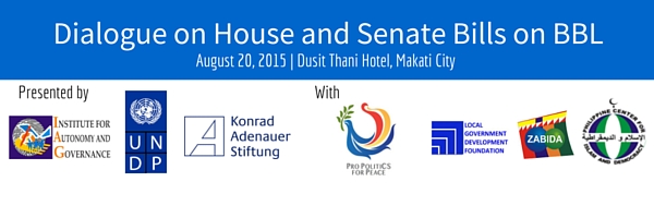 Dialogue on House and Senate Bills on BBL-1